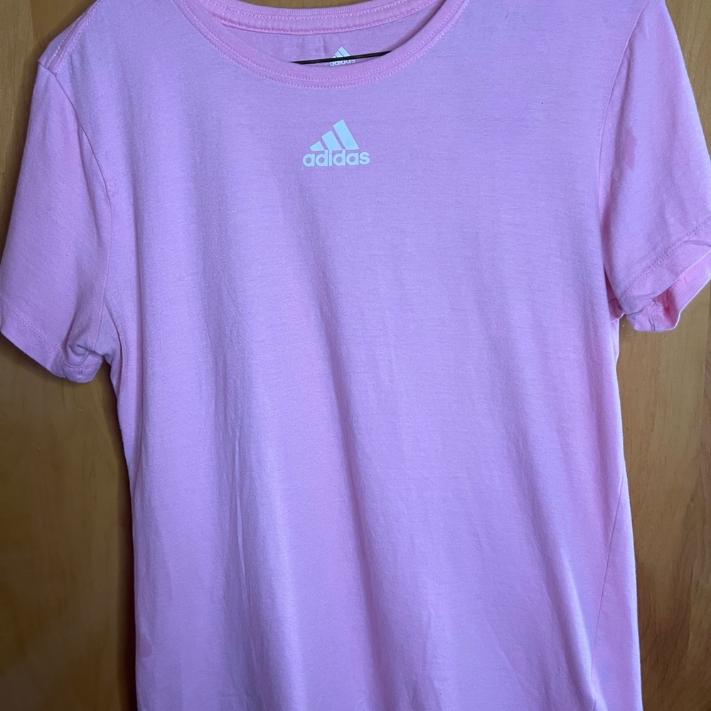 Adidas Light Pink Short Sleeve Tee